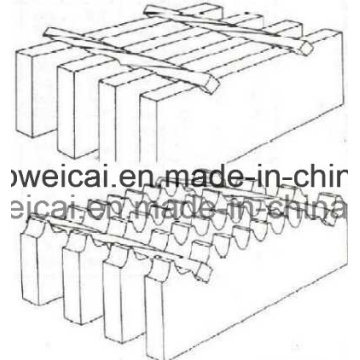 Caillebotis en acier galvanisé simple ou dentelé, marches d&#39;escalier, caillebotis (fabrication à Anping)